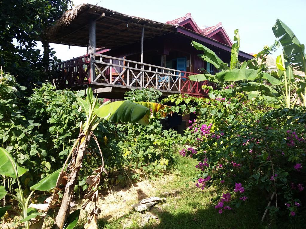 Khmer House Bungalow Hotell Kep Exteriör bild